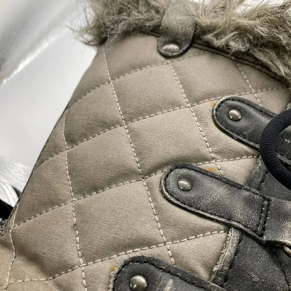 Sorel Tofino Distressed Waterproof Fur Winter Boot